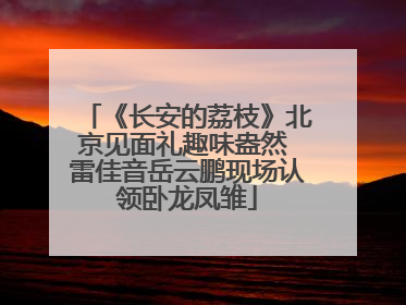 《长安的荔枝》北京见面礼趣味盎然 雷佳音岳云鹏现场认领卧龙凤雏