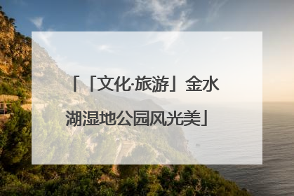 「文化·旅游」金水湖湿地公园风光美