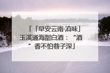 「早安云南·滇味」玉溪通海甜白酒：“酒”香不怕巷子深