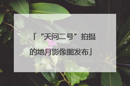“天问二号”拍摄的地月影像图发布