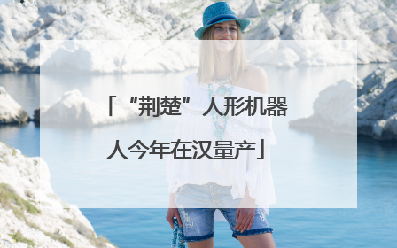 “荆楚”人形机器人今年在汉量产