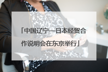 中国辽宁—日本经贸合作说明会在东京举行