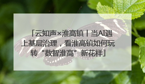 云知声×淮高镇丨当AI遇上基层治理，看淮高镇如何玩转“数智淮高”新花样