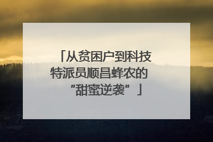 从贫困户到科技特派员顺昌蜂农的“甜蜜逆袭”