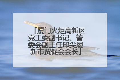 厦门火炬高新区党工委副书记、管委会副主任邱尖履新市贸促会会长