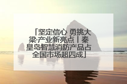 坚定信心 勇挑大梁·产业新亮点丨秦皇岛智慧消防产品占全国市场超四成