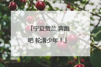 宁夏贺兰 奔跑吧 轮滑少年！