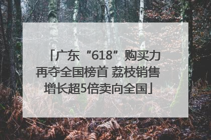 广东“618”购买力再夺全国榜首 荔枝销售增长超5倍卖向全国