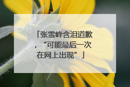 张雪峰含泪道歉，“可能最后一次在网上出现”