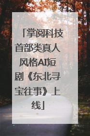 掌阅科技首部类真人风格AI短剧《东北寻宝往事》上线