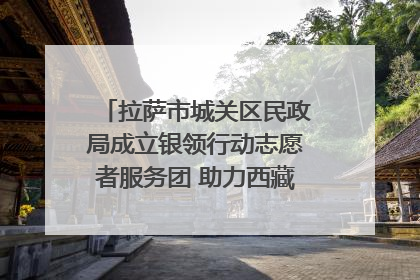 拉萨市城关区民政局成立银领行动志愿者服务团 助力西藏银发经济发展