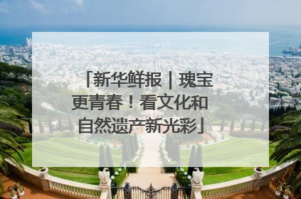 新华鲜报｜瑰宝更青春！看文化和自然遗产新光彩