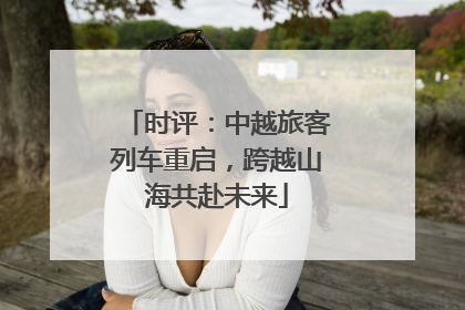 时评：中越旅客列车重启，跨越山海共赴未来