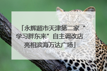 永辉超市天津第二家“学习胖东来”自主调改店亮相滨海万达广场