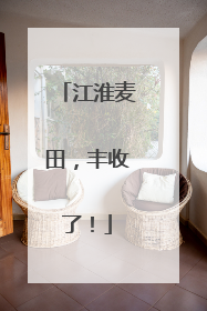 江淮麦田，丰收了！