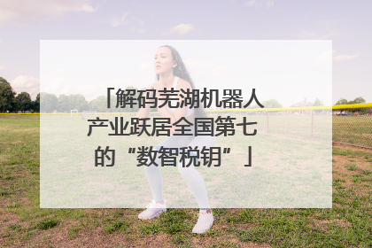 解码芜湖机器人产业跃居全国第七的“数智税钥”