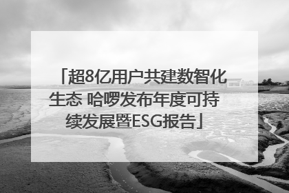 超8亿用户共建数智化生态 哈啰发布年度可持续发展暨ESG报告