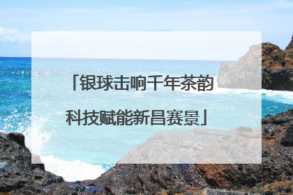 银球击响千年茶韵 科技赋能新昌赛景