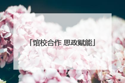 馆校合作 思政赋能