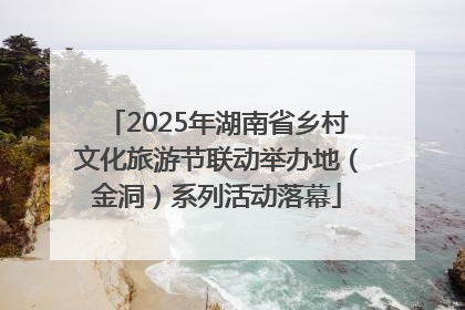 2025年湖南省乡村文化旅游节联动举办地（金洞）系列活动落幕