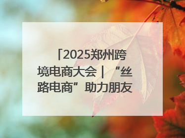 2025郑州跨境电商大会｜“丝路电商”助力朋友圈再扩容