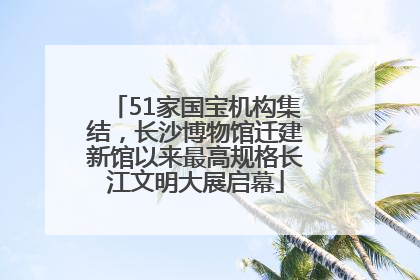 51家国宝机构集结，长沙博物馆迁建新馆以来最高规格长江文明大展启幕