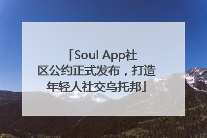 Soul App社区公约正式发布，打造年轻人社交乌托邦