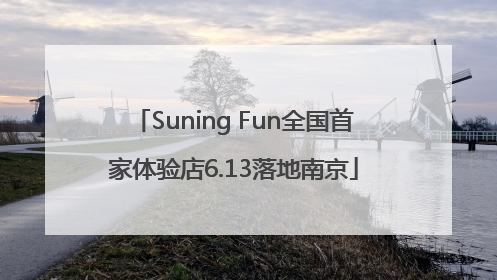 Suning Fun全国首家体验店6.13落地南京